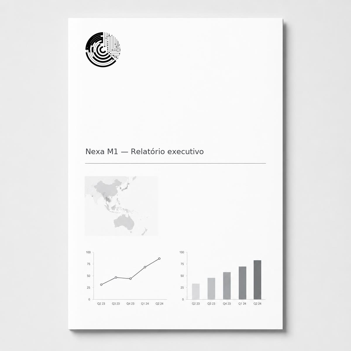 Cada análise vira um documento técnico completo.: PDF executivo